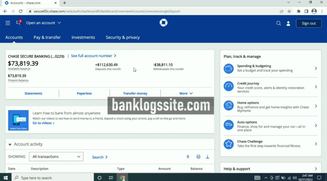 Bank Logs Carding October 2022